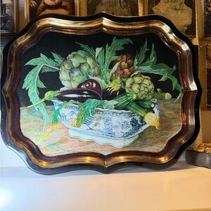 Keller Charles Metal Vegetable Tray by Stephanie Hopper Made in England